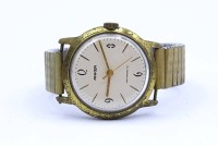 Auktion 341 / Los 2060 <br>Herren Armbanduhr "Anker", mechanisch, Werk steht, D. 34mm, starke Tragespuren