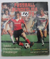 Auktion 338 / Los 3020 <br>Sammelalbum, Fussball Bundesliga '79, kompl. , Gebrauchsspuren