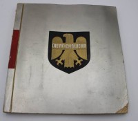 Los 7028 <br>Sammelalbum, Die Reichswehr, komplett, starke Läsuren