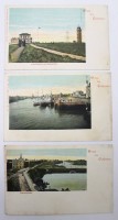 Los 6010 <br>3x Postkarten mit Cuxhaven-Motiven, um 1900, ungelaufen