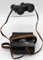 Los 16029 <br>Fernglas, Busch Rathenow, älter, in Tasche, Optik leicht reinigungsbed.