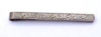 Los  <br>Krawattenklammer, verziert, silberfarben, L. 7,1cm