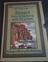 Auktion 338 / Los 3029 <br>Monographien zur Erdkunde "Neapel und Sizilien" 1927, gut erhalten