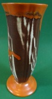 Auktion 338 / Los 9027 <br>Art Deco Vase aus Stand "Villeroy&amp;Boch-Torgau", Laufglasur, H-18 cm