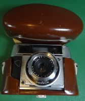 Auktion 338 / Los 16066 <br>Fotoapparat Agfa Optima III in Lederetui