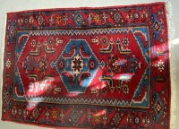 Los 13009 <br>kleiner Orient-Läufer, 106x145 cm