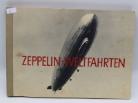 Auktion 338 / Los 3038 <br>Sammelalbum, Zeppelin Weltfahrten, 1932, kompl.