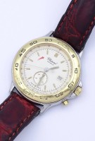 Damen Armbanduhr "Chopard" Mille Miglia Stahl/Gold um 18K, Ref. 12/8163,Quartzwerk, läuft, D. 30,5mm