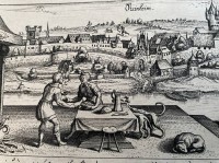 Auktion 338 / Los 5014 <br>Daniel MEISNER (1585-1625)  Kupferstich aus Politisches Schatzkästlein, um 1630, BG 11x18 cm