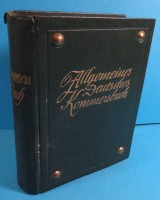 Auktion 338 / Los 3053 <br>"Allgemeines deutsches Kommersbuch" 1953, guter erhalten