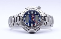Auktion 339 / Los 2003 <br>Herren Armbanduhr "Citizen - Aquamount", Taucheruhr, 200M, Quartzwerk, D. 42,6mm,Funktion nicht überprüft, optisch guter Zustand