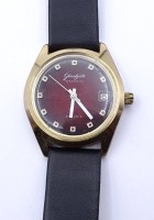 Auktion 339 / Los 2024 <br>Herren Armbanduhr "Glashütte", Spezimatic, Cal. 75, D. 34,4mm, Werk läuft