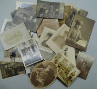 Konvolut Fotografien, Fotopostkarten, Feldpost, 1. WK, teilweise gelaufen