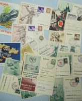 Konvolut Postkarten 3. Reich, gestempelt, frankiert, teilweise beschrieben