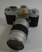 Auktion 339 / Los 16017 <br>Kamera Yashica TL electro X mit Auto Beroflex F=2.8 f=135mm