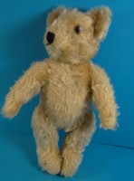 Auktion 339 / Los 12040 <br>blonder Teddy mit Brummstimme, H-36 cm