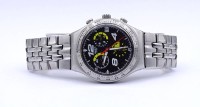 Auktion 339 / Los 2140 <br>Herren Armbanduhr "Swatch 2004", Quartzwerk, Funktion nicht überprüft, 37,5mm, Tragespuren