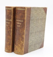 Auktion 339 / Los 3012 <br>Wörterbuch, Tysk-Dansk, 2 Bände, 1900, F.A.Mohr u. C. A. Nissen