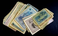 Auktion 339 / Los 6045 <br>Konvolut alter Banknoten Deutschland