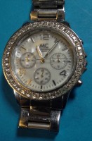 Los 2013 <br>Herren Armbanduhr ,MC Chronograph VD54, Quartz, Metallband