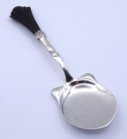 Los 11008 <br>Gebäckheber, Copenhagen, Silber, (19) 27, mit Holzgriff,L. 18,0cm