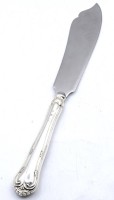 Los 11013 <br>Tortenmesser mit Silbergriff, Copenhagen, (19) 48, L. 27,5cm