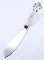 Los 11014 <br>Fischvorlege Besteckteil mit Silbergriff, Copenhagen, (19) 47, L. 25,5cm