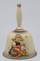 Los 9005 <br>Jahresglocke, Goebel, Hummelmotiv, 1991, H-15cm