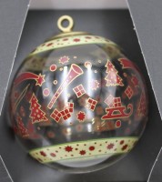 Los 10002 <br>Weihnachtskugel, Rosenthal classic, orig. Karton, ca. D-8cm