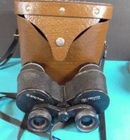 Auktion 500016 / Los  <br>russisches Fernglas "Tento"   7x35, in Ledertasche
