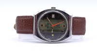 Auktion 340 / Los 2026 <br>Herren Armbanduhr "Berios", Automatikwerk, Werk läuft, Gehäuse 36x40mm, Tragespuren
