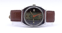 Los 2026 <br>Herren Armbanduhr "Berios", Automatikwerk, Werk läuft, Gehäuse 36x40mm, Tragespuren