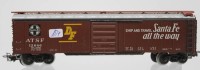 Auktion 340 / Los 12012 <br>Waggon, Märklin, Santa Fe, 0, Blech, älter