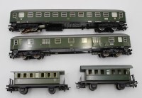 Auktion 340 / Los 12019 <br>4x div. Personenwagen, Märklin, H0