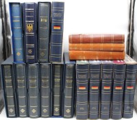 Los 6008 <br>18x Alben, BRD, Deutschland, meist Vordruckalben, unterschiedlich befüllt