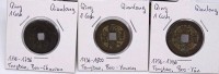 Los 6015 <br>5x Käsch Münzen China Qing Dynastie