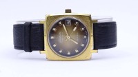 Los 2055 <br>Herren Armbanduhr "Glashütte" Spezimatic, Werk läuft, Cal. 75, Gehäuse 34,5x34,5mm