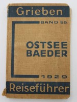 Auktion 340 / Los 3006 <br>Reiseführer Ostsee-Baeder, 1929