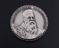 Los 6024 <br>800er Silber Medaille, "Für verdienstvolle Arbeit im Samariterwesen", Namensgravur und Datierung, D. 41,8mm, 48,4g.