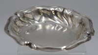 Los 11024 <br>835er Silber-Schale, Gravur von 1919, 151gr., H-3,5cm D-20,5cm.