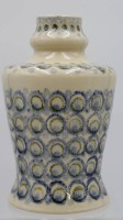 Auktion 340 / Los 9025 <br>Vase, Schwämmledekor, gemarkt, H-22cm.