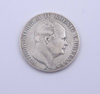 Vereinsthaler 1860 Friedr. Wilhelm IV König v. Preussen A, 18,10g., D. 32,9mm