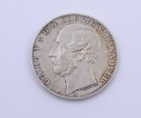 Vereinsthaler 1866 Georg V. v. G.G. König v. Hannover B, 18,36g.,D. 32,9mm