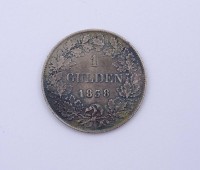 1 Gulden 1838 Leopold Grosherzog von Baden 10,52g., D. 30,00mm