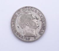 1 Thaler / Ausbeutetaler 1843 Friedr. Wilhelm IV König v. Preussen A, Segen des Mansfelder Bergbaues, 22,01g.,D. 34,1mm