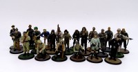 Los 7039 <br>20x Bleisoldaten aus aller Welt  Guter Zustand durchschnittshöhe 5,5 cm