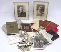 Auktion 340 / Los 7046 <br>Großes Konvolut div. Dokumente, Briefe, Bilder, Fotos von Familie Wagner