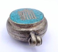 Los  <br>kleine Pillendose aus Metall emailliert Ø 3,2 cm