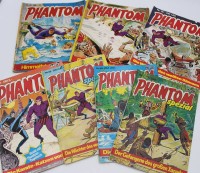 Auktion 340 / Los 3034 <br>7x Comics "Phantom" wohl 70/80er Jahre