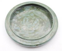 Auktion 500014 / Los  <br>Keramik Schale, grün, D. 20,0cm